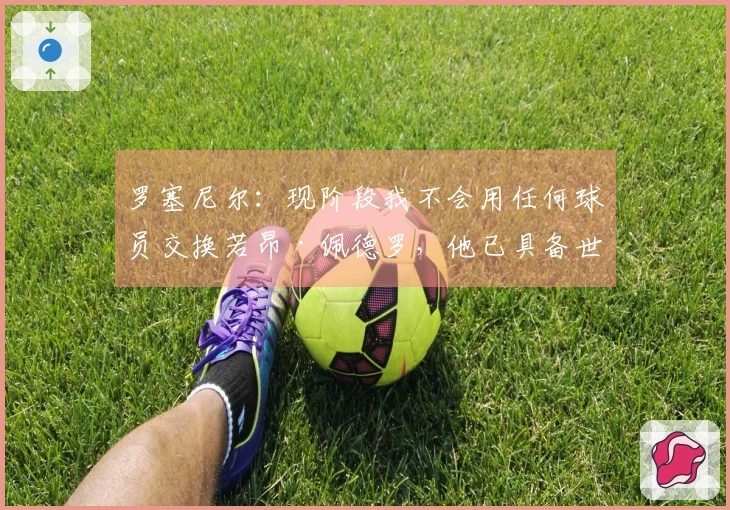 罗塞尼尔：现阶段我不会用任何球员交换若昂·佩德罗，他已具备世界级水准