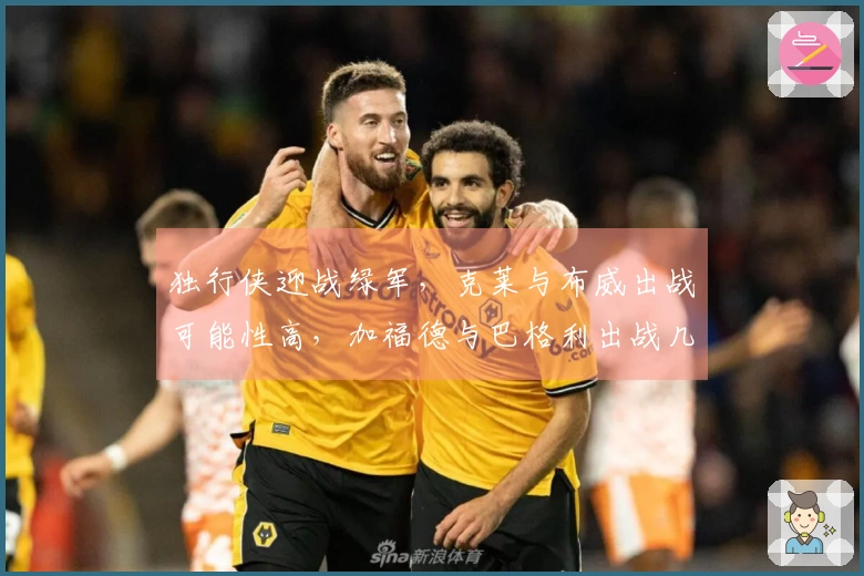 独行侠迎战绿军，克莱与布威出战可能性高，加福德与巴格利出战几率低